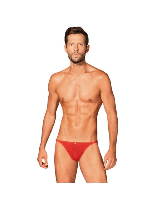 Obsessiver String Homme rouge