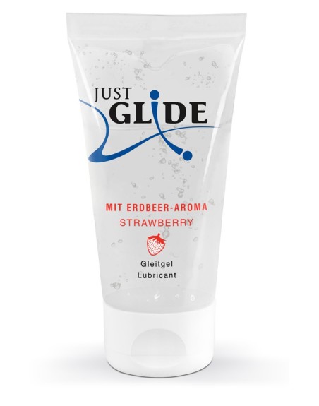 Gel lubrifiant à base d'eau à l'arôme de fraise 50ml - R628816