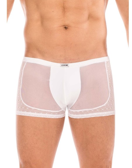 Boxer blanc Midnight - LM2103-67WHT