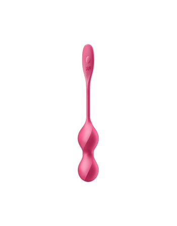 Boules de Geisha vibrantes télécommandées fushia Love Birds 2 Satisfyer - CC597866