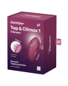 Vibromasseur à poser, stimulateur clitoridien rouge Tap  Climax 1 Satisfyer - CC597858