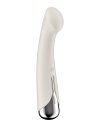 Vibromasseur point G tête rotative blanc USB Spinning g-spot 1 Satisfyer - CC597857