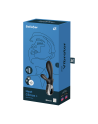 Vibromasseur rabbit noir USB, chauffant et connecté Heat Climax  Satisfyer - CC597791