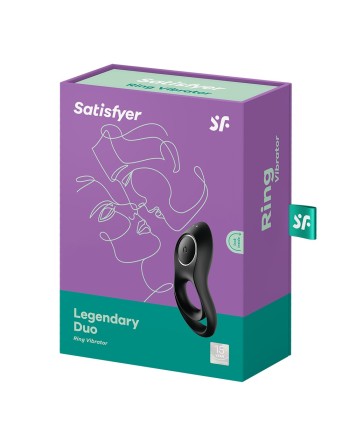 Cockring vibrant USB Legendary Duo Satisfyer - CC597749