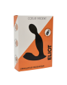 ELIOT, Stimulateur de prostate USB, avec télécommande, en silicone médical - BQ149BLK