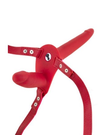 Double gode ceinture rouge vibrant - CC5310020030