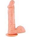 Gode réaliste veiné avec testicules et ventouse 18cm - CC5141131194