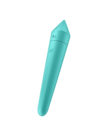 Vibromasseur connecté turquoise USB Ultra Power Bullet 8 Satisfyer - CC597744