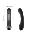 Tempo vibromasseur G-spot avec capteurs de pression et application Noir