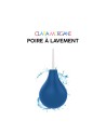 Poire à lavement Clara Morgane - Bleue