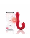 JOI THRUST 2 Bleu - Vibromasseur point G - lèche-clitoris - va et vient contrôlé par application