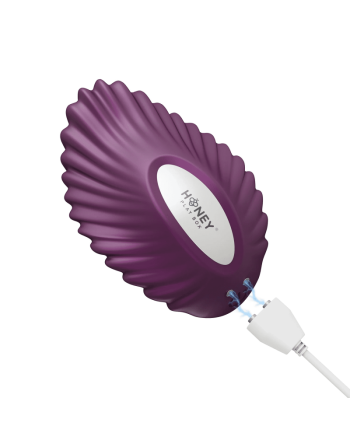 Pearl Violet - Vibromasseur magnétique contrôlé par application