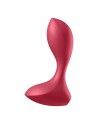 Plug anal vibrant rouge USB Backdoor Lover Satisfyer - CC597728