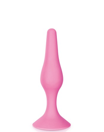 Plug anal ventouse rose taille S - CC5700891050